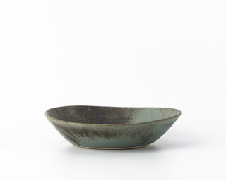 HAAND Ripple Pasta Bowl – Handcrafted Porcelain Serving Bowl