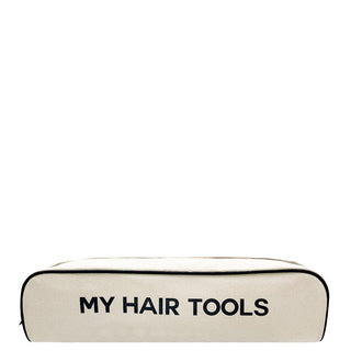 Roomy Hair Wrap Tools Travel Case – Cream
