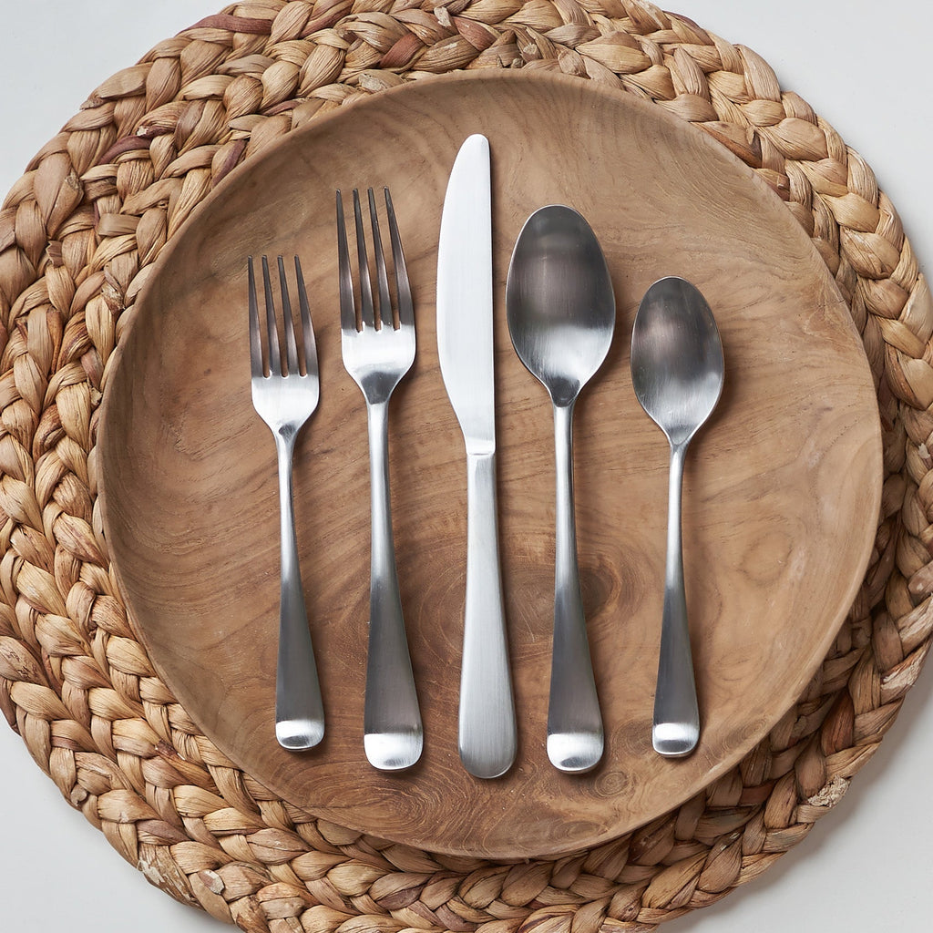 Cambridge Rhiannon Satin 45-Piece Flatware Set, 18/0 stainless steel (view 7)