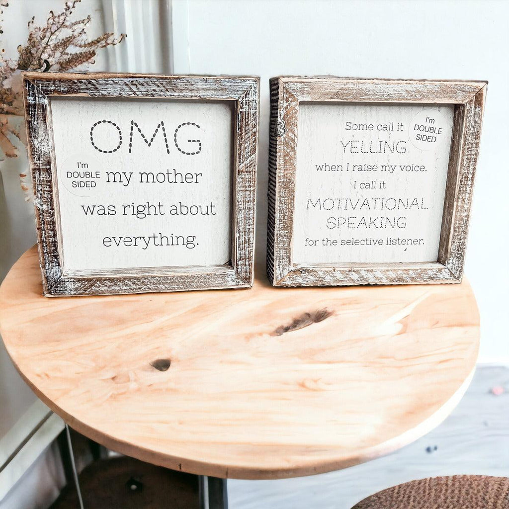 OMG Mom - Double Sided 6