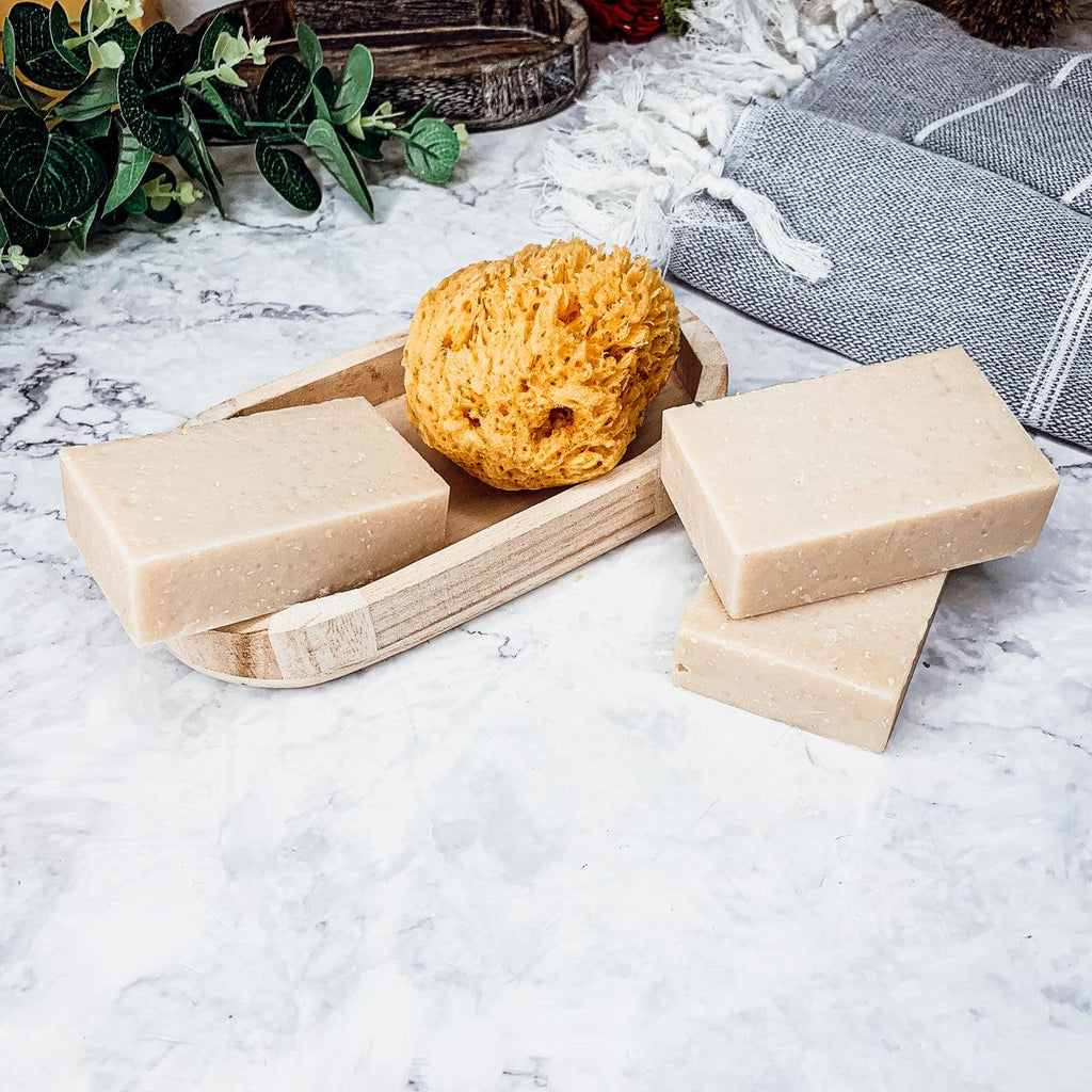 Collagen & Milk Facial Soap Bar – Gentle Cold Process Face Cleanser (4.5–4.8 oz)