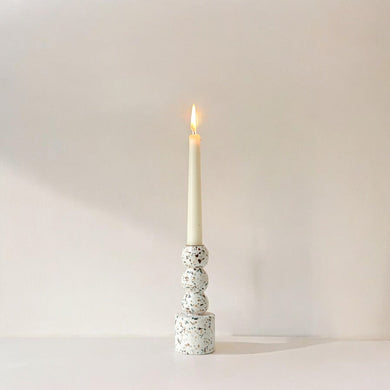 Centro Terrazzo Taper Candle Holder
