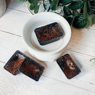 Natural XL Blueberry Crumb Wax Melts – Farmhouse Bakery Fragrance (4 Cubes)