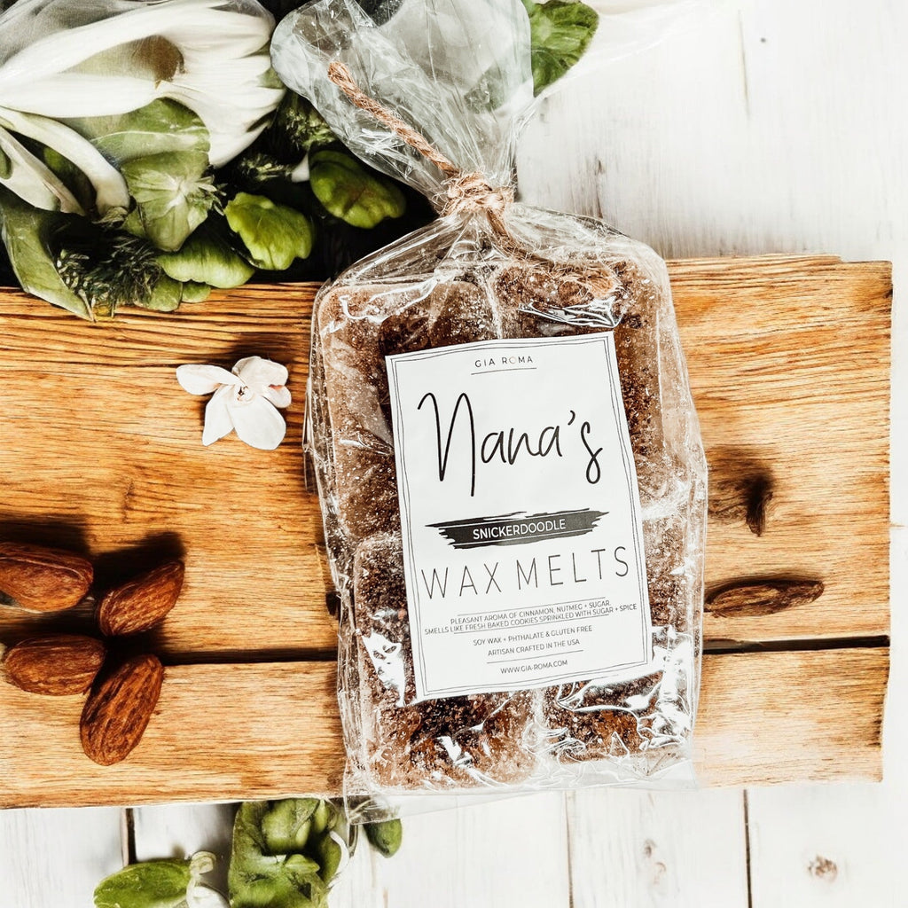 Natural XL Snickerdoodle Wax Melts – Nana’s After Party Collection (4 Cubes)