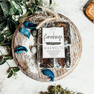 Natural XL Blueberry Crumb Wax Melts – Farmhouse Bakery Fragrance (4 Cubes)