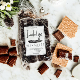 Natural XL Chocolate Biscotti Wax Melts – Rich Bakery Fragrance (4 Cubes)