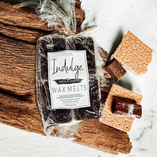 Natural XL Chocolate Biscotti Wax Melts – Rich Bakery Fragrance (4 Cubes)