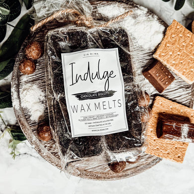 Natural XL Chocolate Biscotti Wax Melts – Rich Bakery Fragrance (4 Cubes)