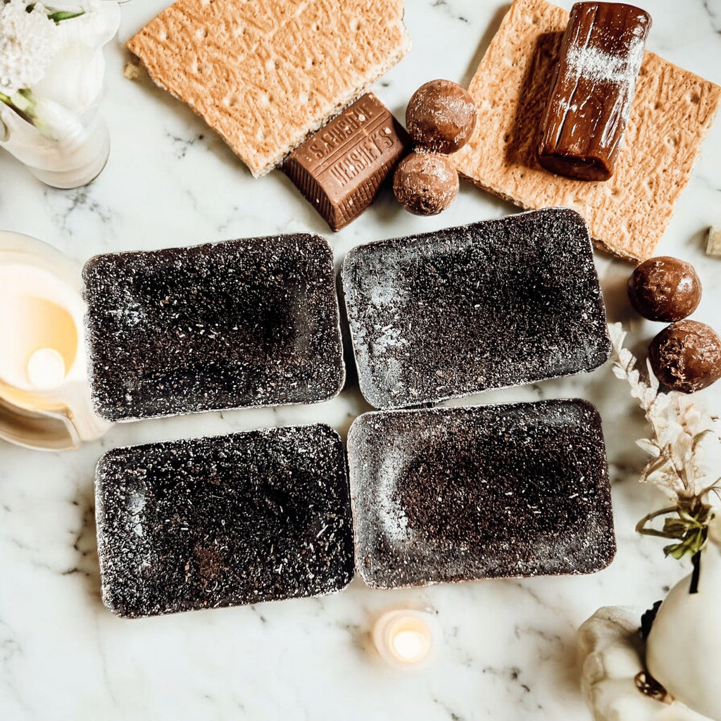 Natural XL Chocolate Biscotti Wax Melts – Rich Bakery Fragrance (4 Cubes)