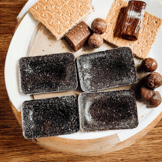 Natural XL Chocolate Biscotti Wax Melts – Rich Bakery Fragrance (4 Cubes)