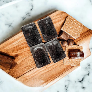 Natural XL Chocolate Biscotti Wax Melts – Rich Bakery Fragrance (4 Cubes)