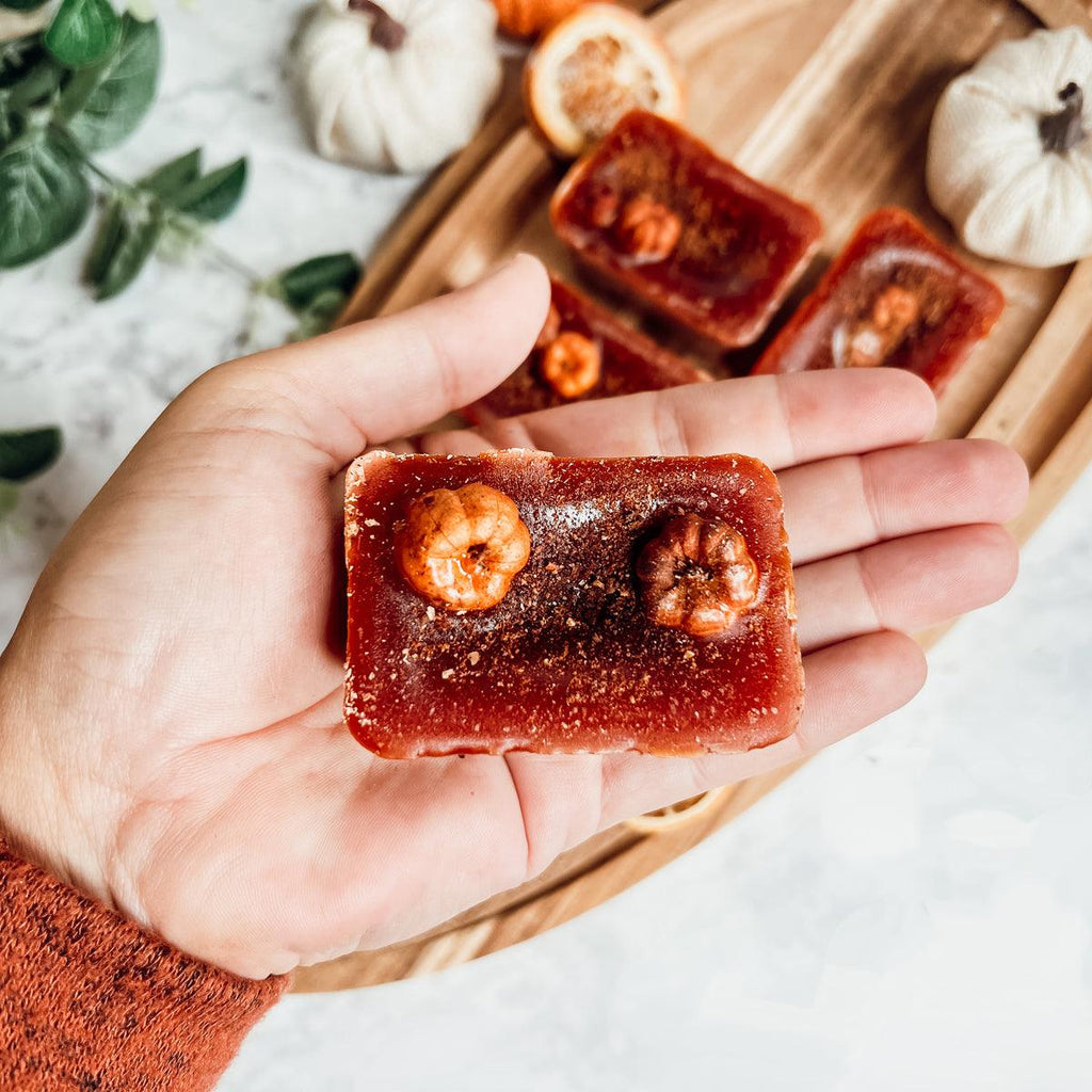 Natural XL Pumpkin Pecan Waffles Wax Melts – Handcrafted Bakery Fragrance (4 Cubes)