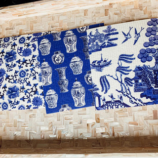 Chinoiserie Biodegradable Kitchen Cloth – Eco-Friendly Multipurpose Cleaning Cloth