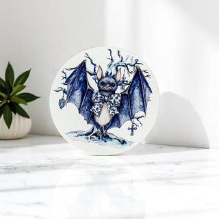 Blue & White Chinoiserie Halloween Coasters – Set of 8 Designs