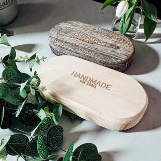 Rustic Wooden Trinket Tray – Handmade Paulownia Wood Organizer