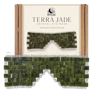Terra Jade Natural Eye Mask – Cooling Xiuyan Jade Crystal Eye Therapy