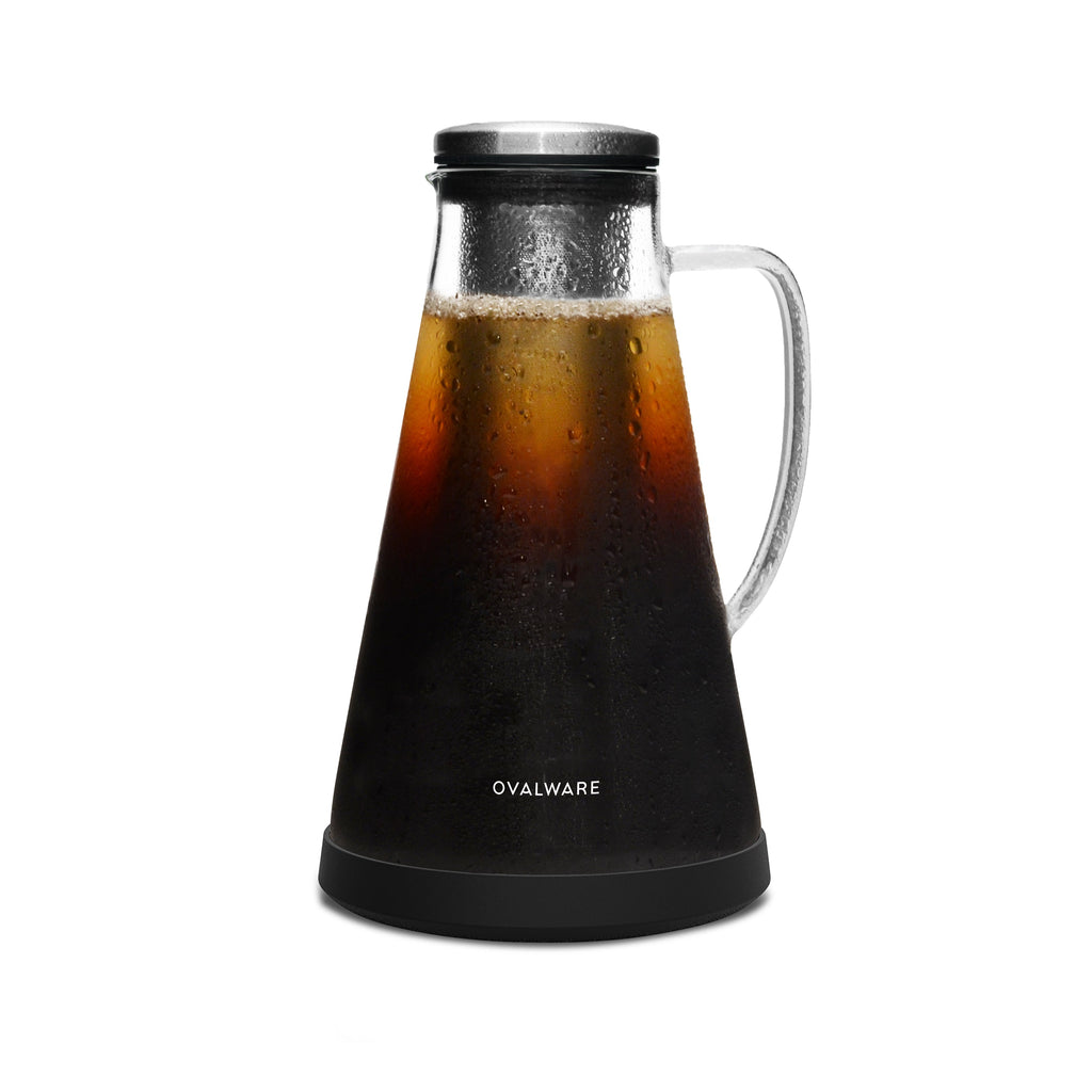 Glass Cold Brew Coffee Maker with Filter – 34 oz or 50.7 oz
