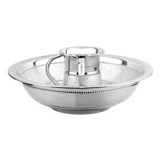 Intricate Design Wash Bowl & Cup Set
