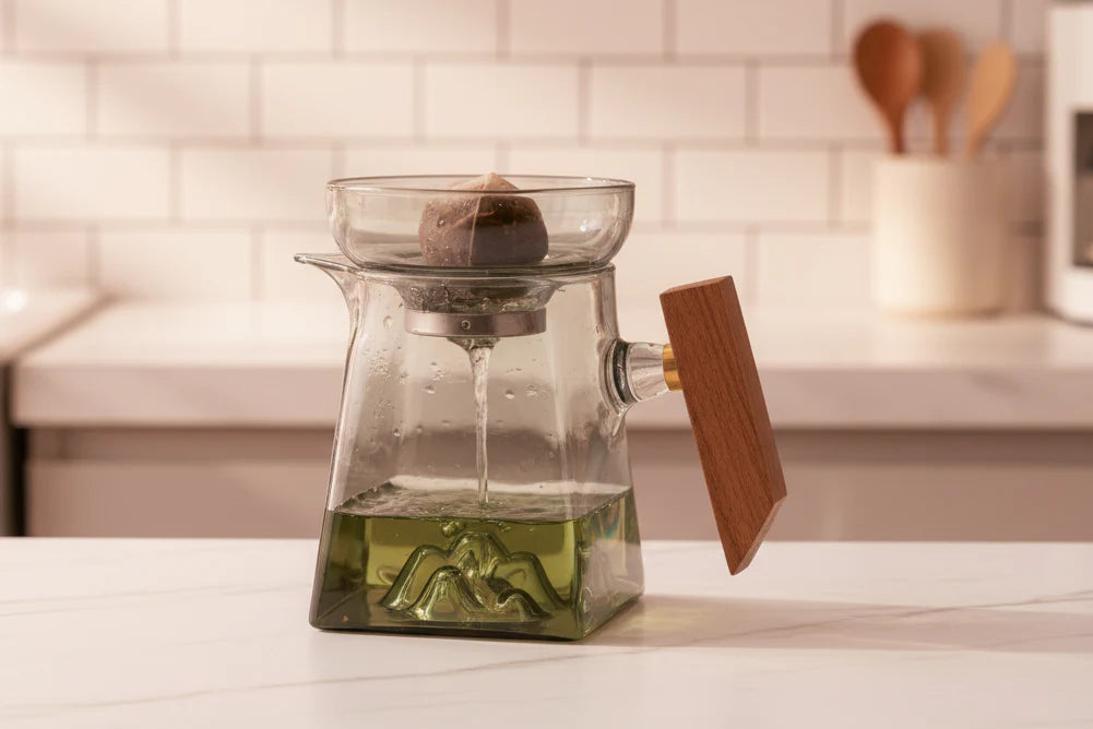 Elegant Thickened Glass Fair Cup – 250 ml Clear Beverage Glass