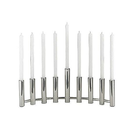 Stainless Steel Menorah