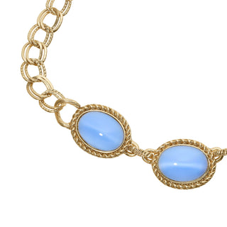 Blue Moonstone Necklace