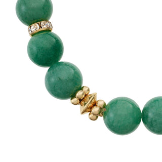 Green Aventurine Bead Bracelet