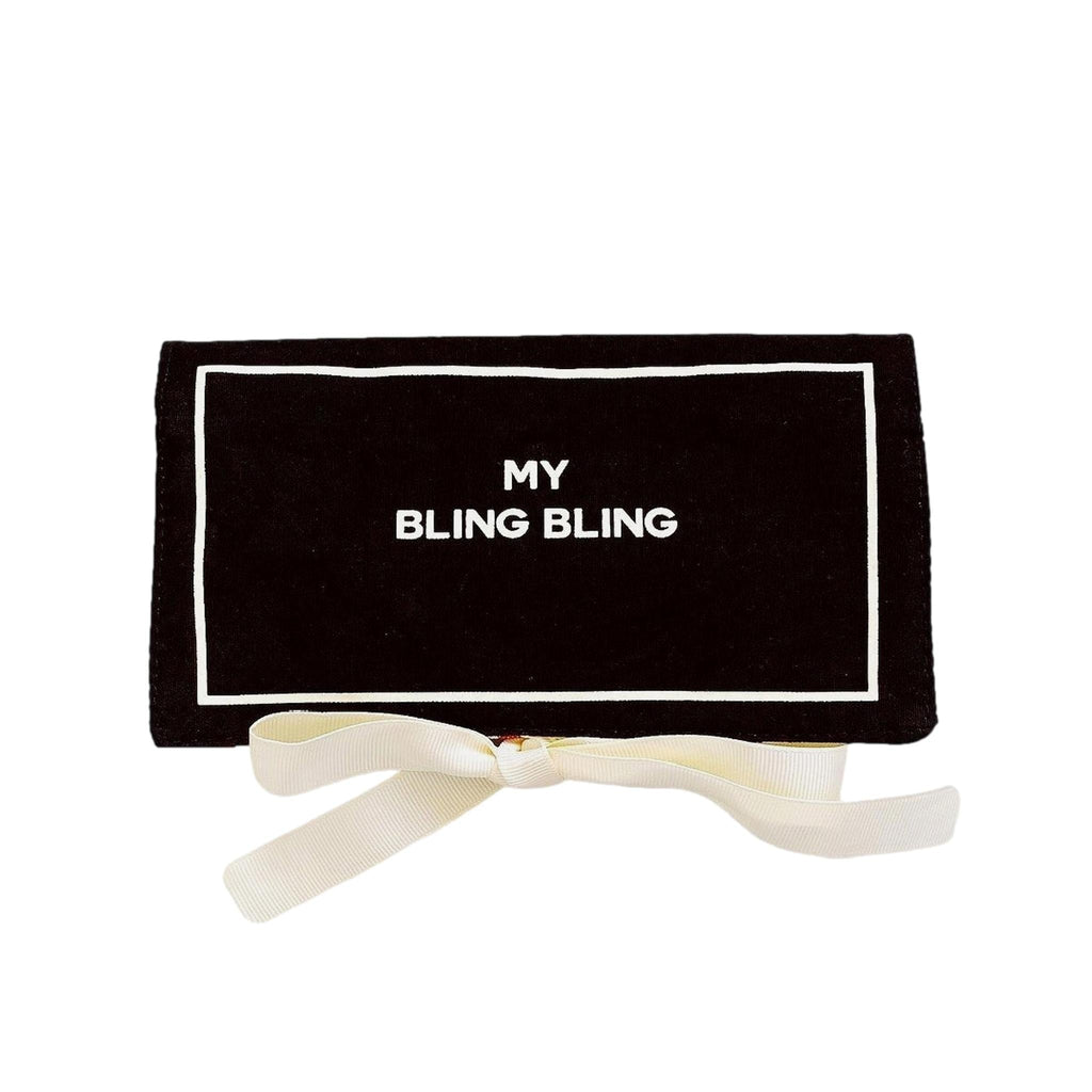 Jewelry Organizer, Travel Pouch – Bling Bling – Black