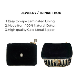 Jewelry/Trinket Box – Small – Black