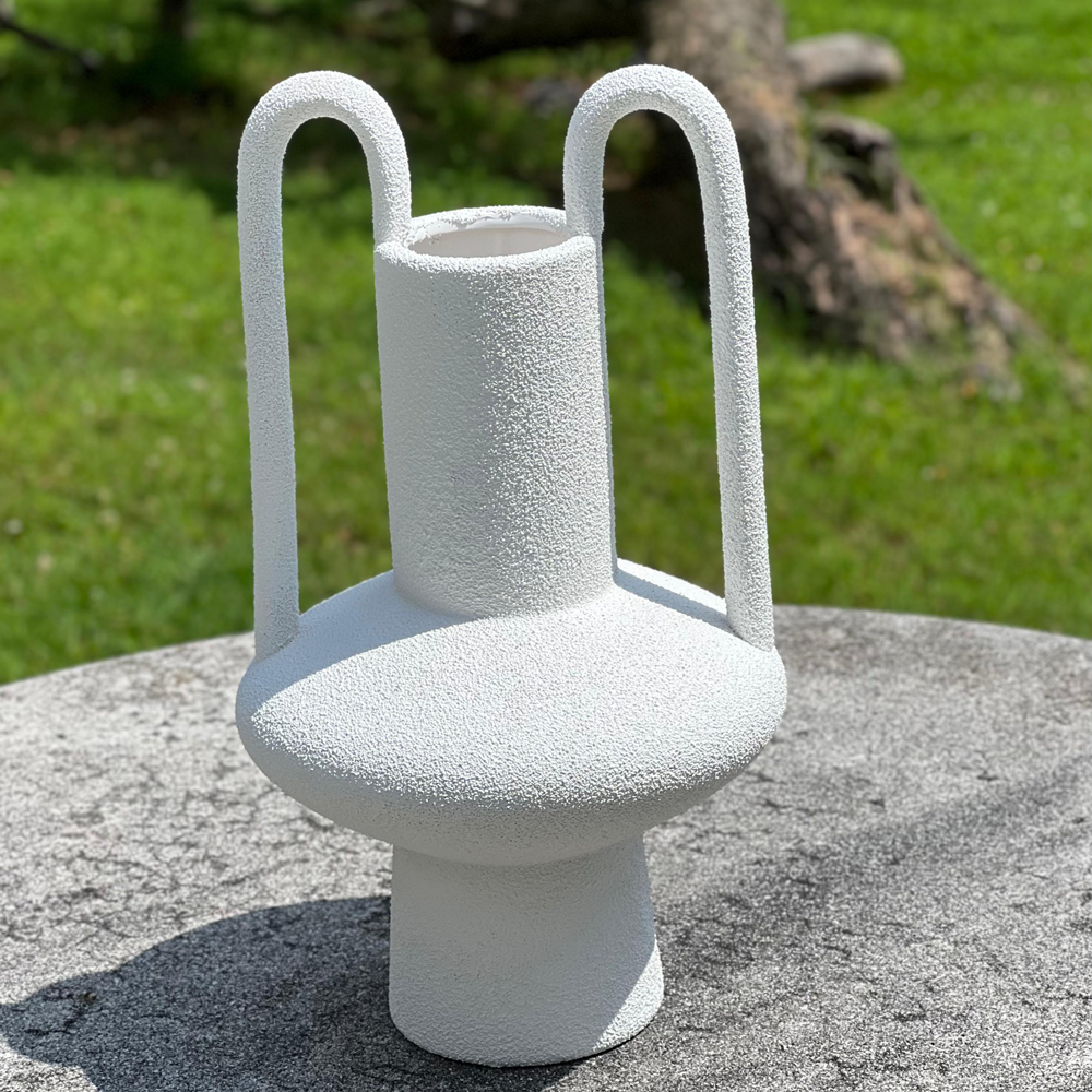 Textured Porcelain Vase