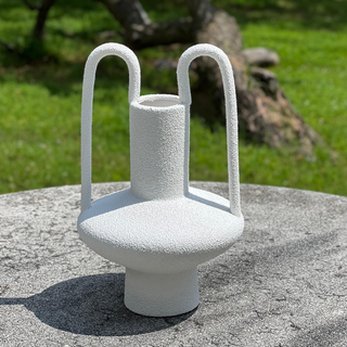 Textured Porcelain Vase