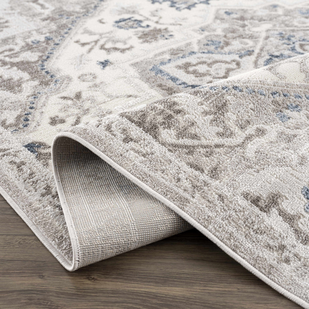 Bakir Area Rug – Stylish Neutral Washable Floor Carpet for Home