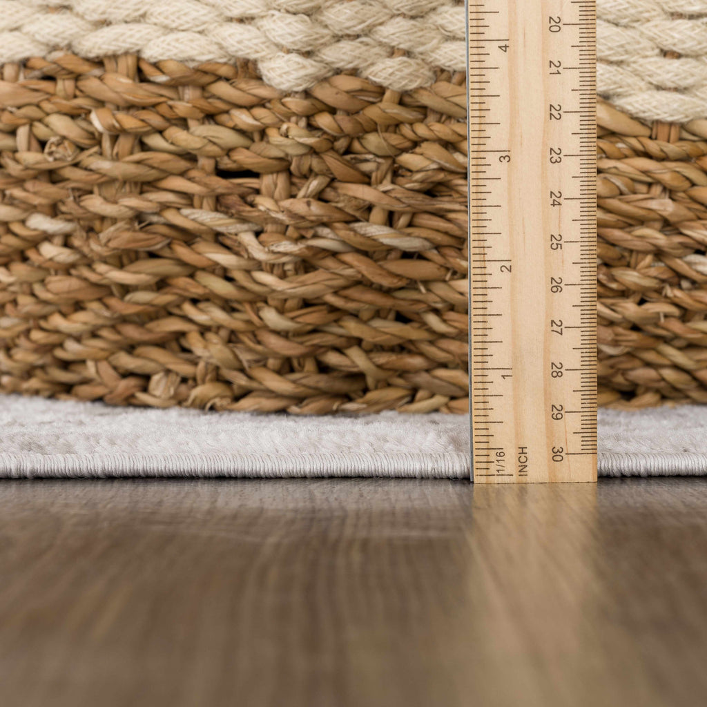 Bakir Area Rug – Stylish Neutral Washable Floor Carpet for Home