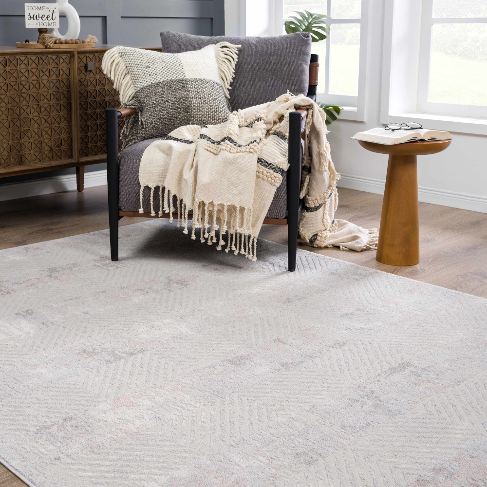 Bucky Area Rug – Contemporary Soft Washable Carpet for Home