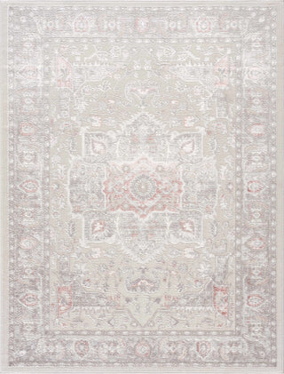 Damla Area Rug – Contemporary Neutral Washable Floor Carpet