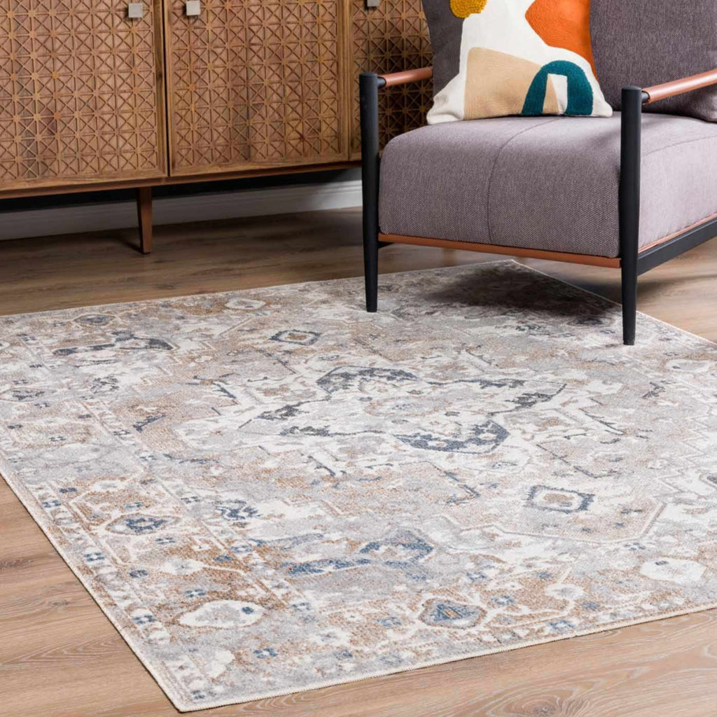Dobry Boutique Washable Rug – Soft Contemporary Area Carpet for Living Room