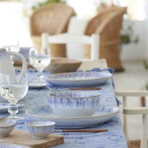 COSTA NOVA Brisa Soup / Cereal Bowl, Ria Blue / Branca / Sal – Everyday Dining Bowl