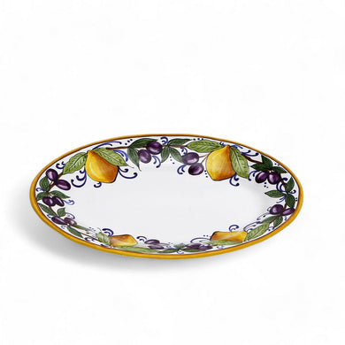 LIMONI POSITANO: Oval Plate