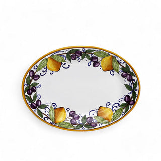 LIMONI POSITANO: Oval Plate