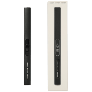 Rechargeable Black Electric Arc Lighter | USB Candle & Fireplace Lighter