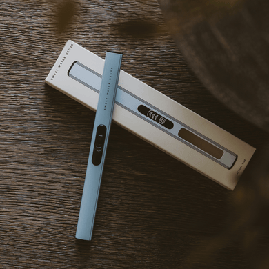 Light Blue Rechargeable Electric Candle Lighter