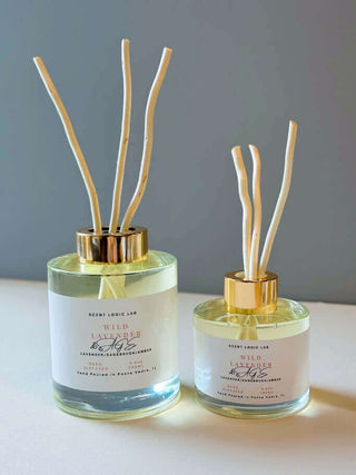 Wild Lavender Reed Diffuser – 100ml & 200ml | Hand-Poured Aroma for Home or Office
