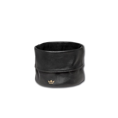 Ben Leather Bread Basket — Full Grain Leather with Cotton Lining, Multiple Colors Available