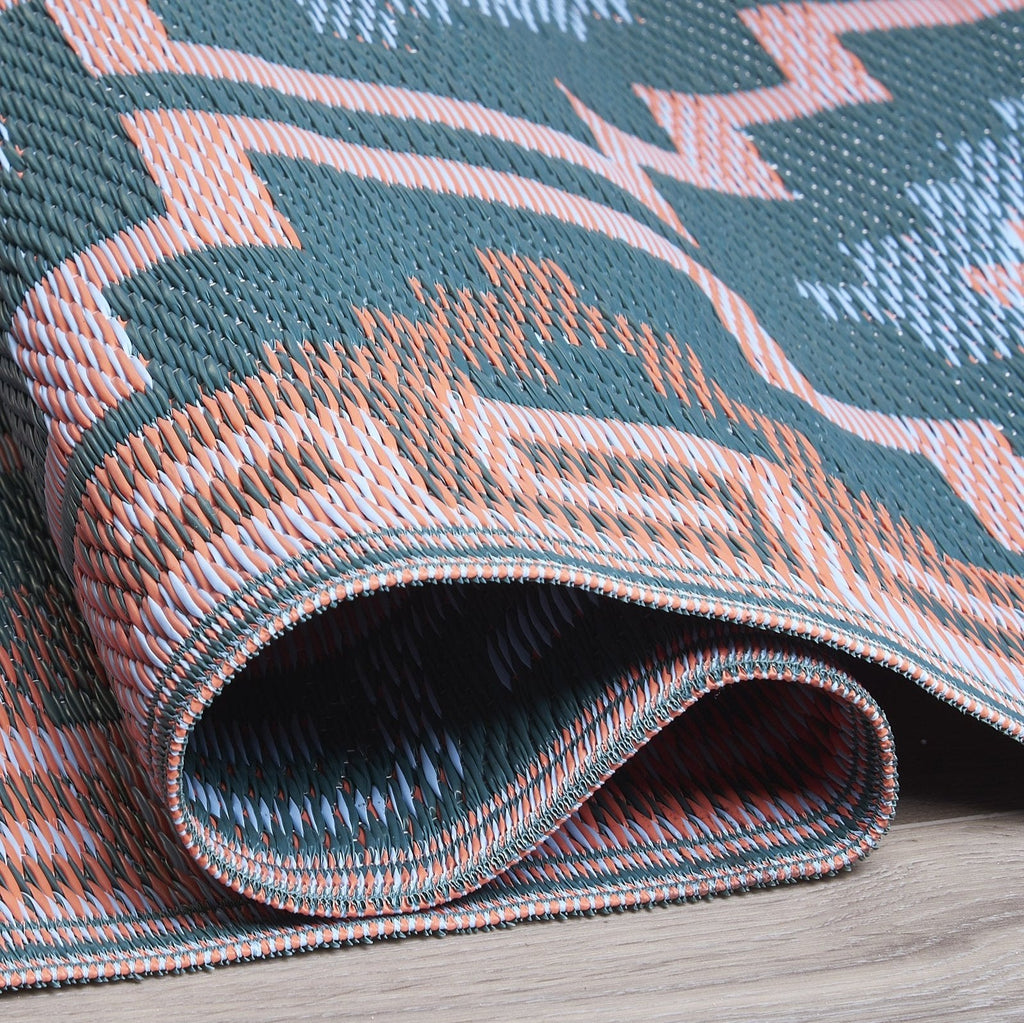 Lhasa Boho Reversible Outdoor Patio Rug