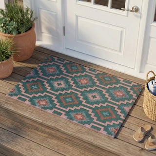 Lhasa Green Recycled Plastic Outdoor Doormat – 24″ x 36″