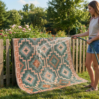 Lhasa Boho Reversible Outdoor Patio Rug