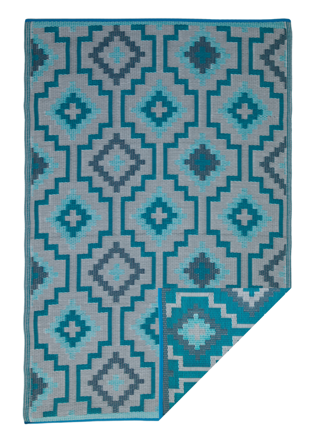 Lhasa Boho Reversible Outdoor Patio Rug