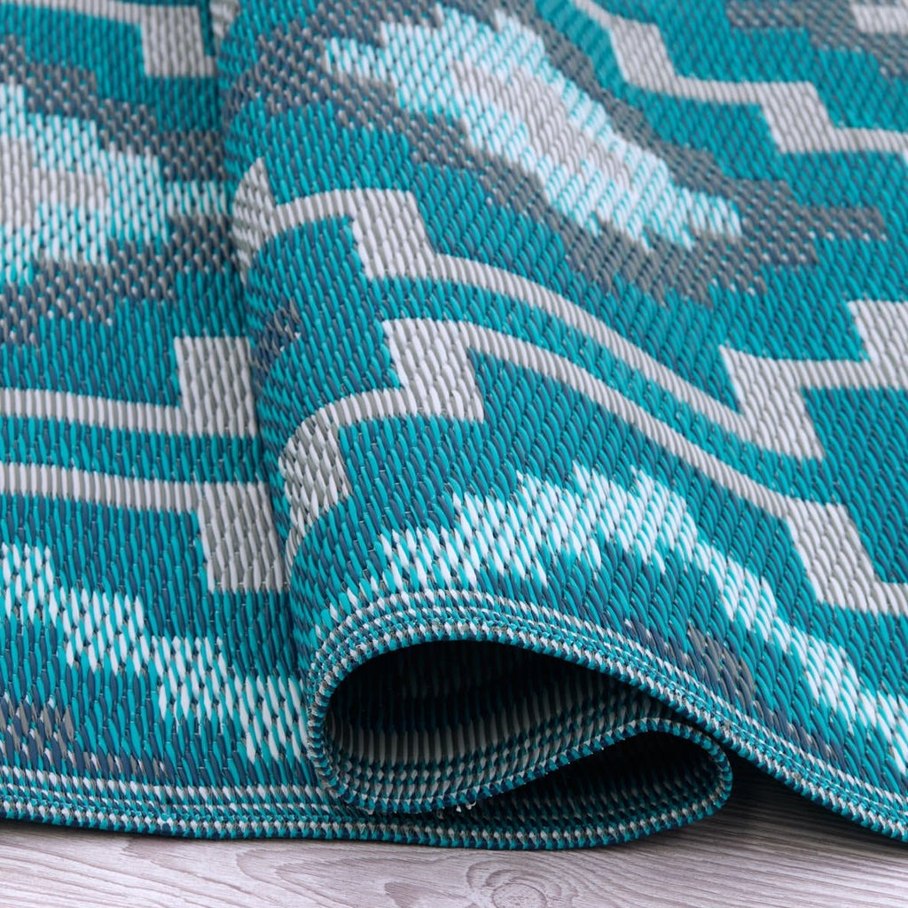 Lhasa Boho Reversible Outdoor Patio Rug