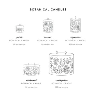 Accent Botanical Candle - Sea Salt Mist