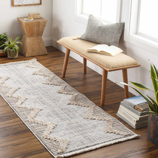 Maulawin High Low Rustic Rug – Textured Vintage Living Room Carpet