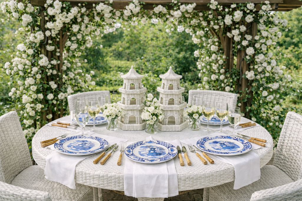 Pagoda Melamine Dinnerware Collection